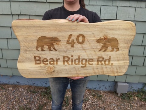 custom sign example